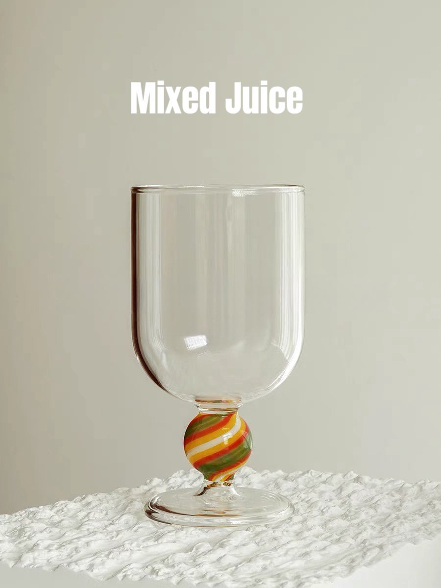 Gumball Tumbler Glasses - Fun Unique Coloured Cocktail Glasses