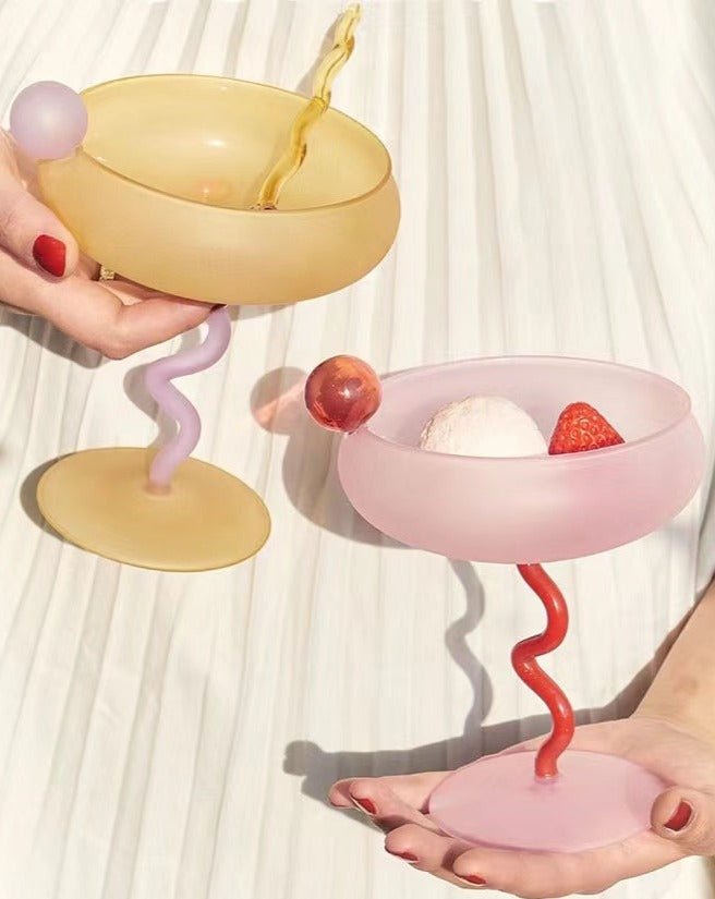 The Pastel Coupe Cocktail Glass