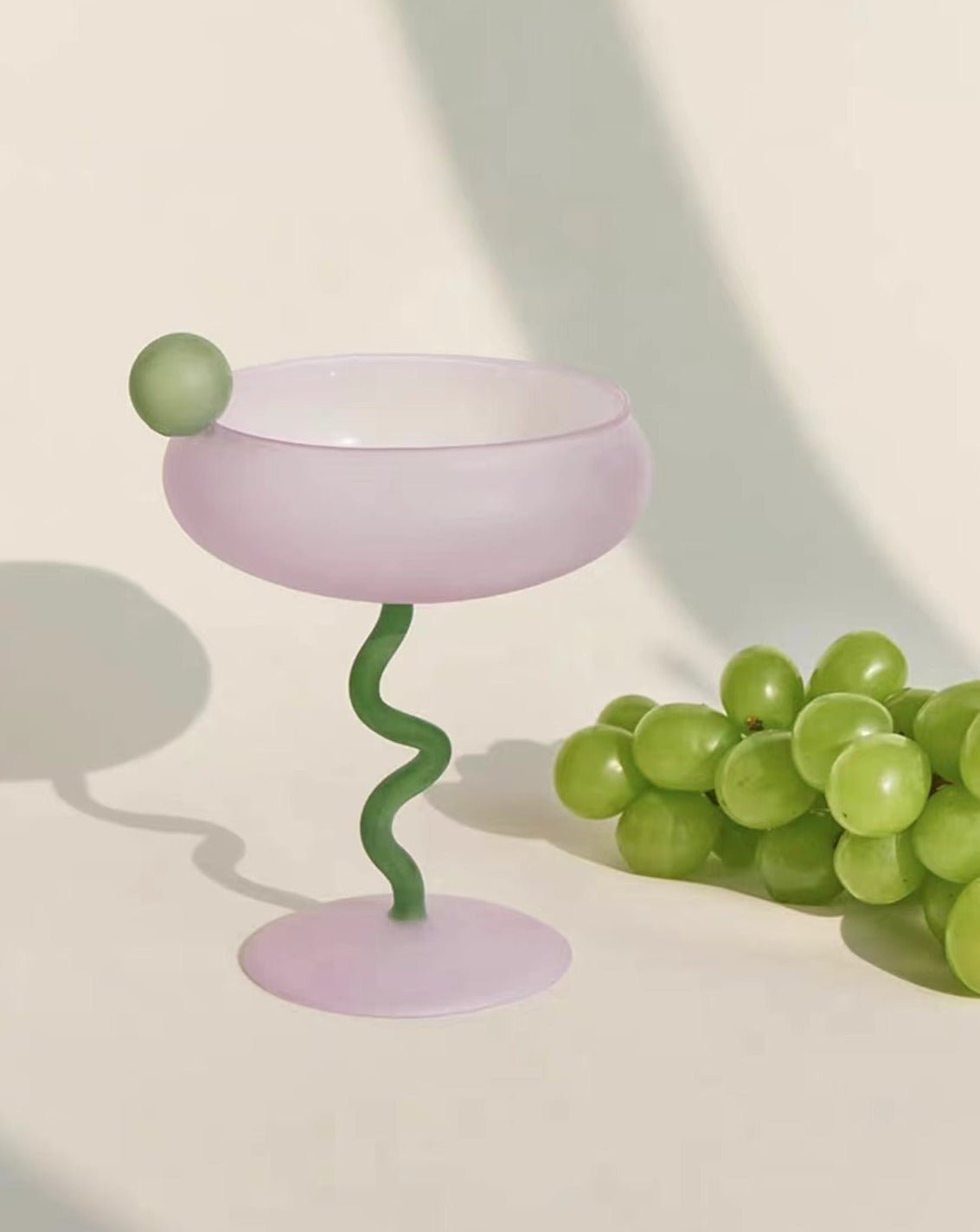 The Pastel Coupe Cocktail Glass